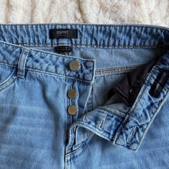 Esprit Boot Cut Comfort Jeans Size US10 - Picture 7 of 10